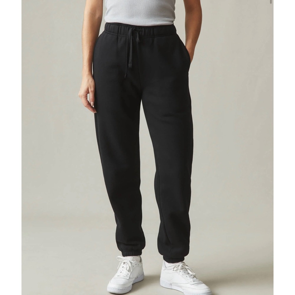NEW American Giant Womens Classic Sweatpants XS Cotton Heavyweight USA Black